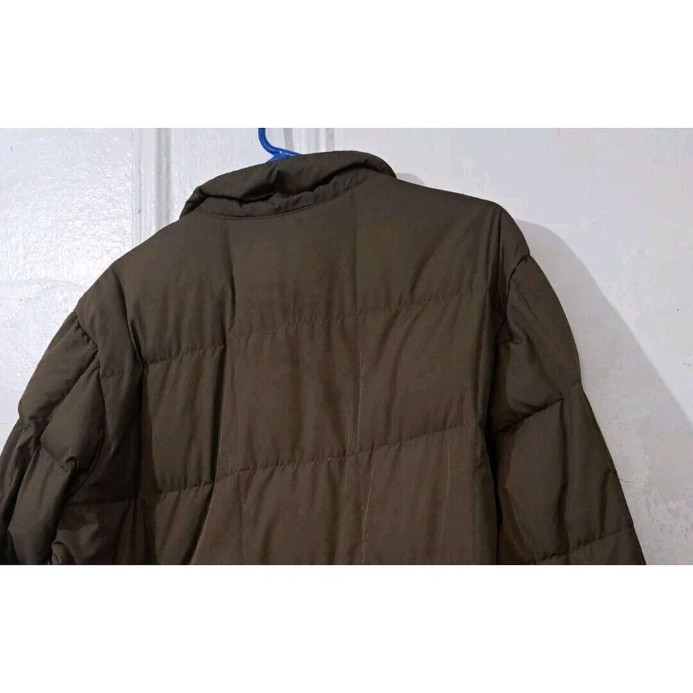 Eddie Bauer mens large brown jacket puffer goose down YUKON ARISTOCRAT PREMIUM - Picture 6 of 9